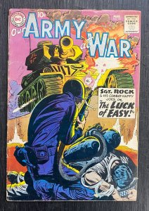 Our Army at War (1952) #92 VG- (3.5) Joe Kubert Art