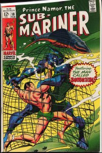 Sub-Mariner #10 (1969) Namor the Sub-Mariner