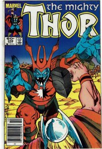 Thor #348 (1966 v1) Walt Simonson Newsstand NM