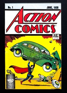 Action Comics #1 Reprint Starter Pack!! [KEYS] [Lot 4 bks] VF+/NM