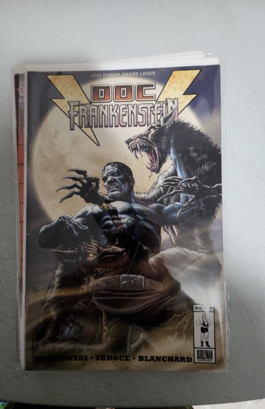 Doc Frankenstein #4 Regular Edition (2005)