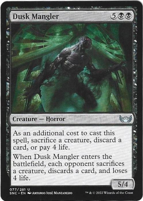 Magic the Gathering: Street of New Capenna - Dusk Mangler