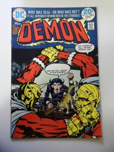 The Demon #15 (1973) VG- Condition moisture stains