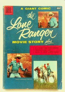 Lone Ranger Movie Story (1956, Dell Giant Comic) - Good-