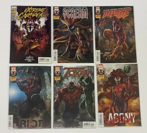 EXTREME CARNAGE BUNDLE SET ALPHA SCREAM PHAGE RIOT TOXIN AGONY MARVEL 2021
