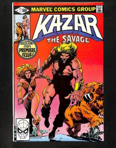 Ka-Zar The Savage #1