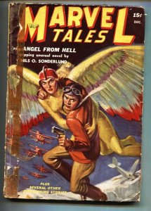 Marvel Tales #6 12/1939-Timely-weird menace pulp-1st issue-RARE