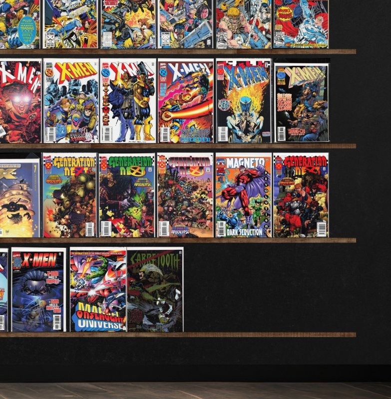 Huge Lot 140+ Comics with X-Factor, X-Force, X-Men, The Uncanny X-Men & More!