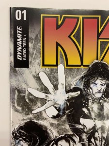 KISS PHANTOM OBSESSION #1 COVER H 1:20 COPY INCV SAYGER LINE ART DYNAMITE COMICS