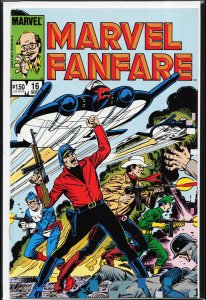 Marvel Fanfare #16 (1984) Editori-Al