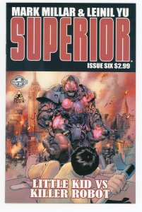 Superior #6 Icon Comics Mark Millar NM