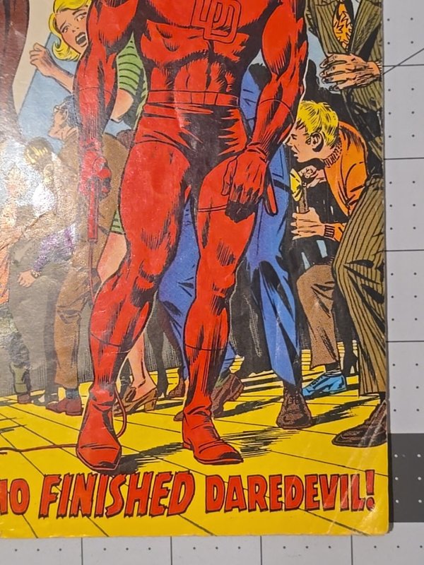 Daredevil #62 ?-Origin Story Of NIGHTHAWK (Marvel Comics March 1970)