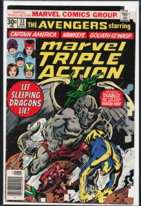 Marvel Triple Action #33 (1977) The Avengers