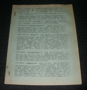 Vintage DAY TRIPPER Fanzine #8 G/VG 3.0 Steven Carlberg / Jack Kirby Thing 10pgs