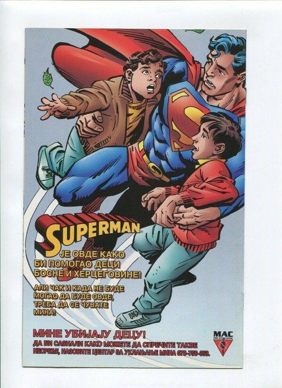 UNICEF SUPERMAN DEADLY LEGACY (NM-) 1996 DENNIS O'NEIL COLLECTION