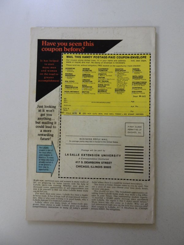 Giant-Size Spider-Man #5 (1975) FN- condition pencil writing back cover