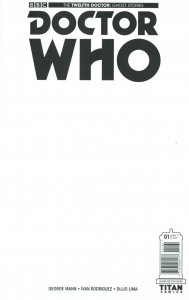 Doctor Who Ghost Stories #1 2017 Blank Cover F Titan Comics BL08