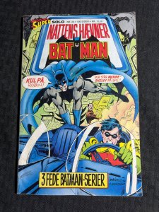 1985 BATMAN SUPER SOLO Finland Comic #20 VG+ 4.5 Dave Gibbons