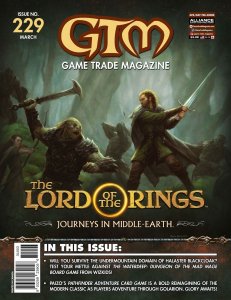 GTM Game Trade Magazine #229 Lord of the Rings (2019) New!