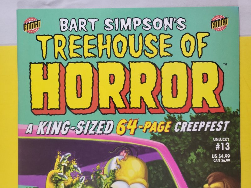 Treehouse Of Horror #13 2007 Bongo Comics The Simpsons