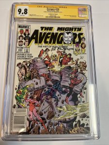 AVengers (1984) # 250 (CGC 9.8 SS) Signed Sketch (Iron Man) Al Milgrom | CPV