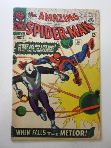 The Amazing Spider-Man #36 (1966) GD+ Condition 2 in cumulative spine split