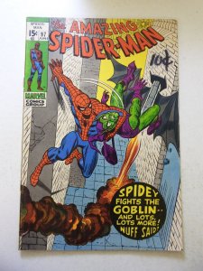 The Amazing Spider-Man #97 (1971) FN Condition ink on fc