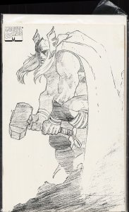 Thor #1 Sketch Cover (1998) Thor
