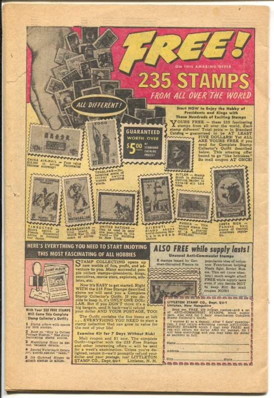 Blackhawk #63 1953-Quality-Attack To End The World-no covers-P