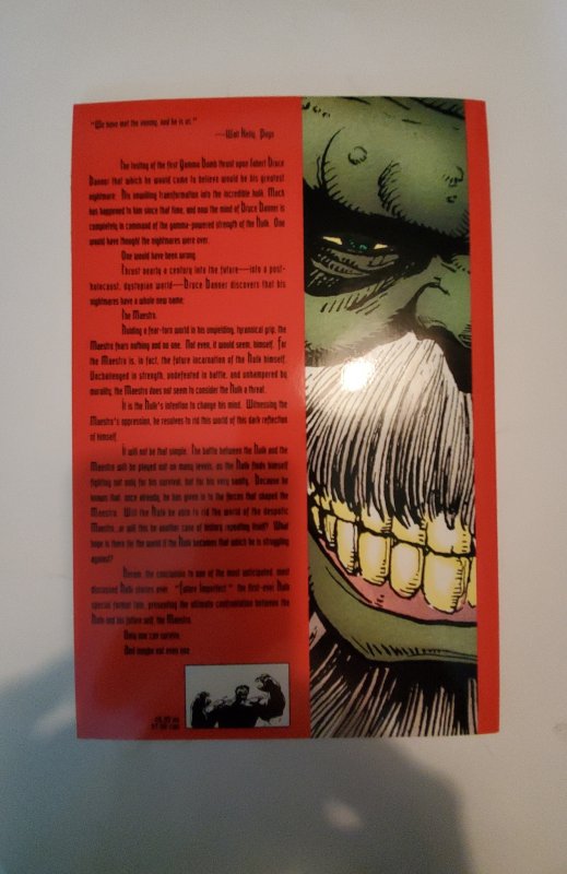 Hulk: Future Imperfect #2 (1993) NM Marvel Comic Book J738