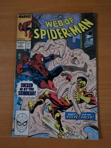 Web of Spider-Man #57 ~ DOLLAR BIN ~ 1989 Marvel Comics