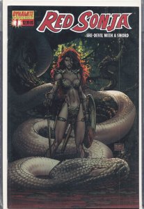 Red Sonja #1 Michael Turner Cover (2005) Red Sonja
