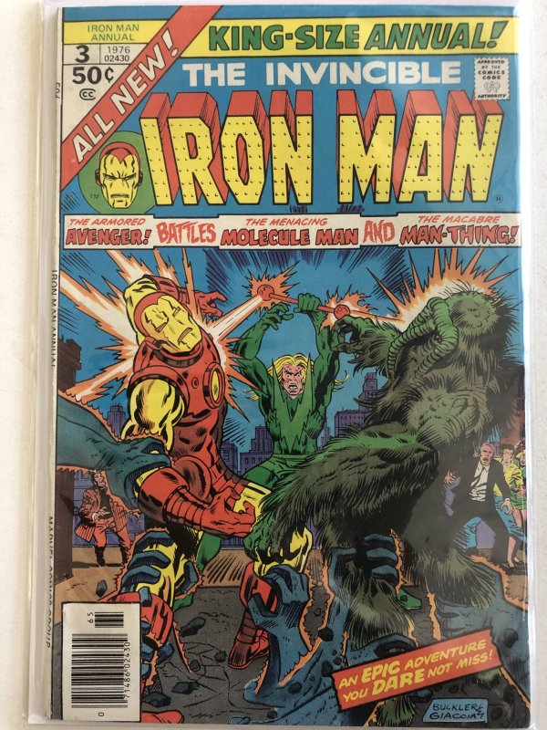 Iron man king size annual 3, fine. C all my comics!