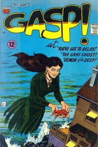 Gasp! (ACG) #4 VG ; ACG | low grade comic August 1967 Last Issue Horror
