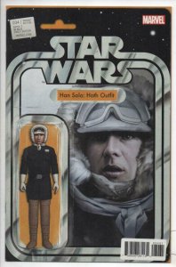 STAR WARS #34, NM, Han Solo Action figure cover, 2015 2017