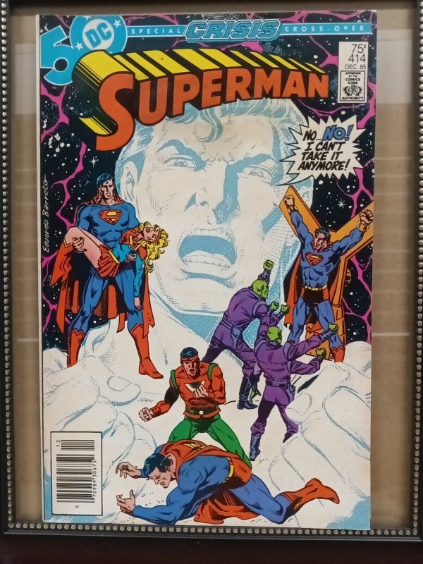 Superman #414 Comic Book - DC Comics!  P02