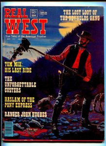 REAL WEST SEPTEMBER 1975-CHARLTON-TEXAS RANGERS-TOM MIX-VG/FN