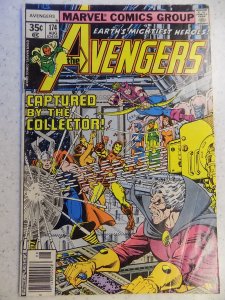 AVENGERS # 174 SOME WRITING ON BACK COVER