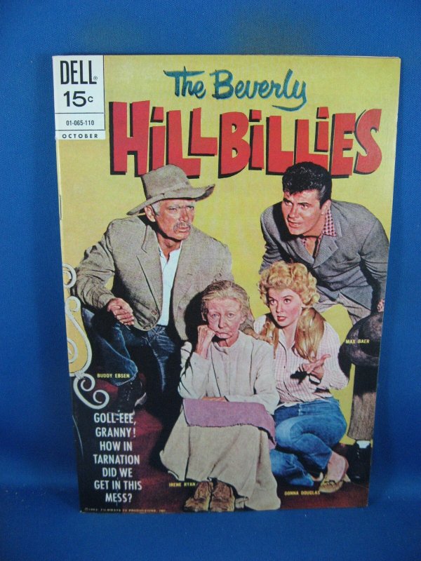 THE BEVERLY HILLBILLIES 15 VF+ DELL PHOTO CVR 1966