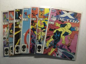 X-Factor 11 12 14 15 16 17 18 Lot Run Set Near Mint Nm Marvel