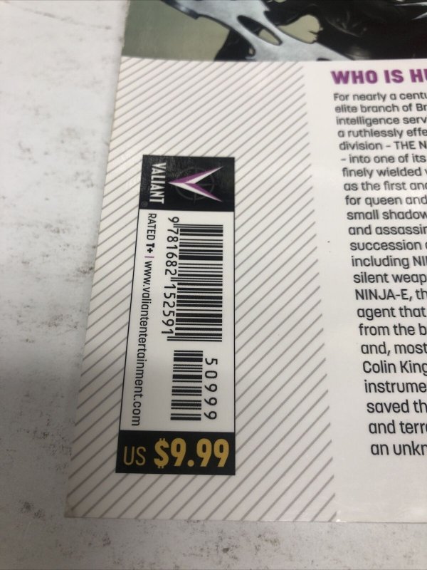 Ninja.K  The Ninja Files (2017) Valiant TPB SC Christos Gage