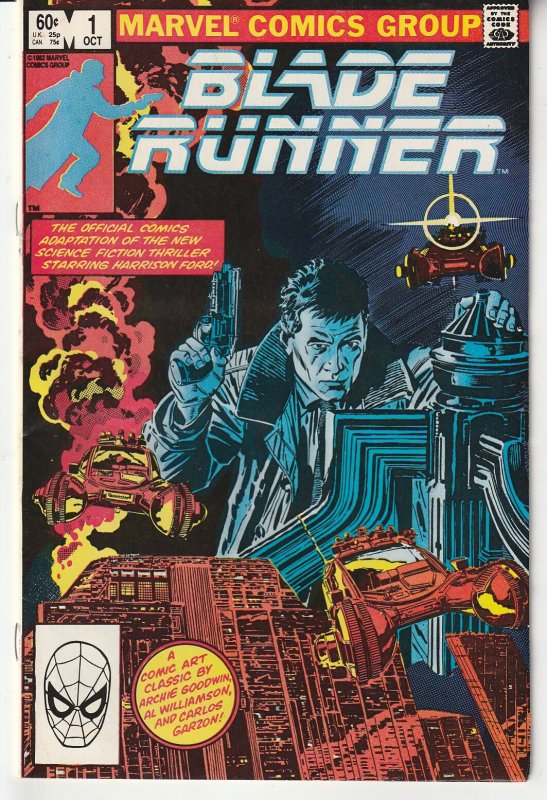 Blade Runner # 1 Marvell's Adaptation of Harrison Ford Film !