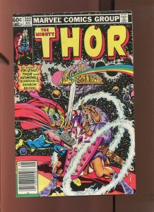 MIGHTY THOR #322 - NEWSSTAND - THOR vs. HEIMDALL (8.5) 1982