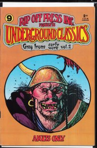 Underground Classics #9 (1989) Otto the Numb