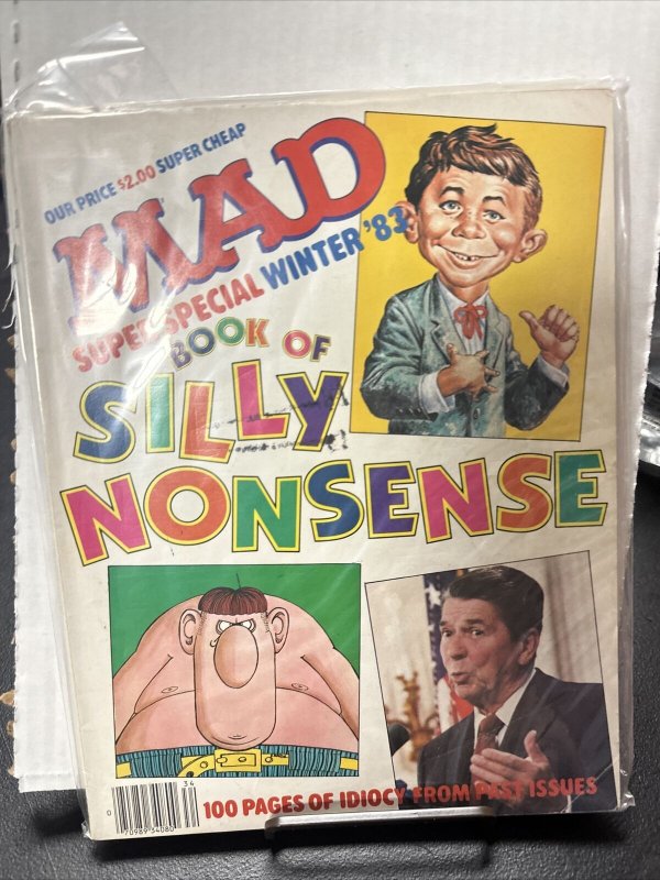 Vintage Mad Magazine Super Special Winter 1983 #45: Book Of Silly Nonsense