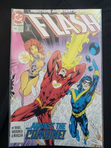 FLASH 18PC (VF) NEWSSTAND, ...AGAINST THE COMBINE!, STARFIRE, NIGHTWING 1983-96