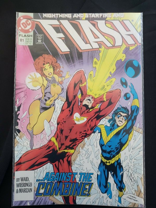 FLASH 18PC (VF) NEWSSTAND, ...AGAINST THE COMBINE!, STARFIRE, NIGHTWING 1983-96
