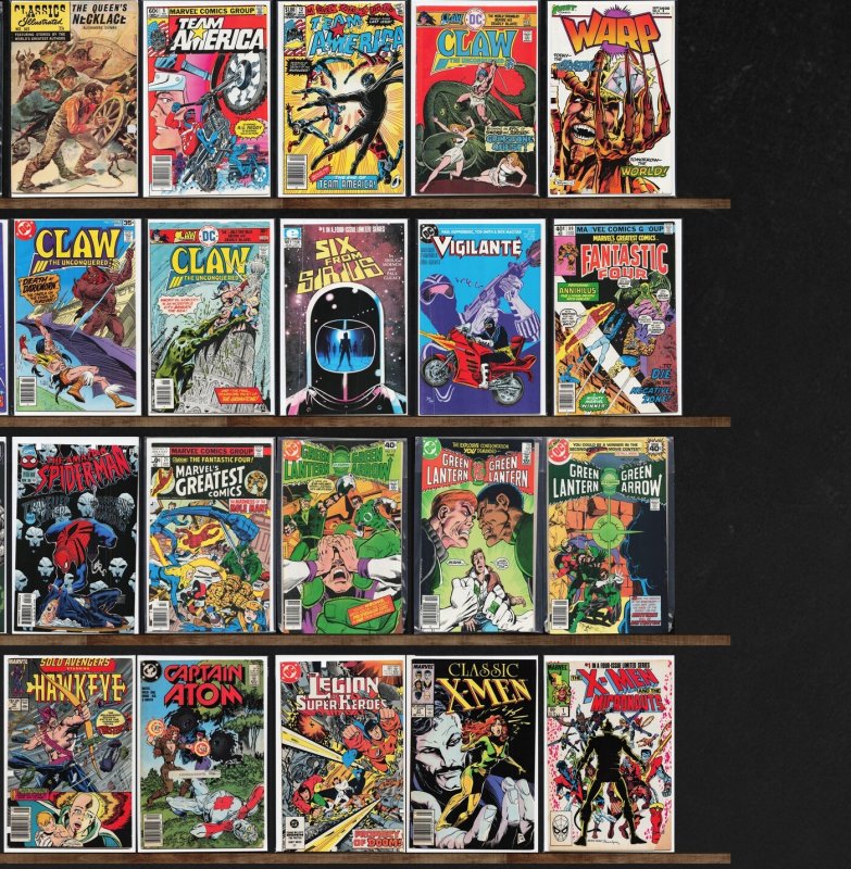 Huge Lot 140+ Comics with Superman, Green Lantern & More!