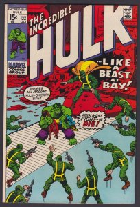 Incredible Hulk #132 1970 Marvel 8.0 Very Fine comic