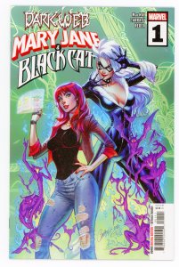 Mary Jane & Black Cat #1  J. Scott Campbell  Cover NM
